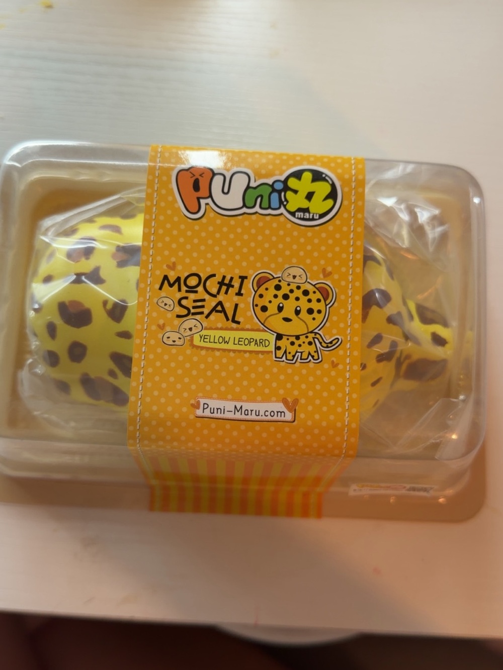 Authentic Puni Maru JUMBO Cheetah Seal Squishy | Rare Licensed Slow Rising!